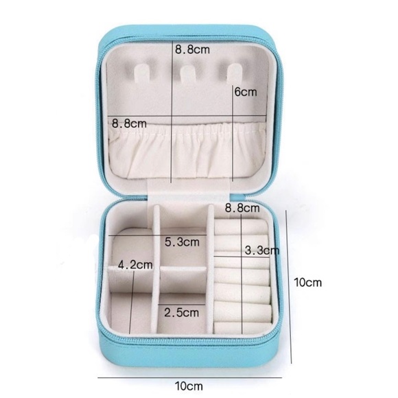 Travel Jewelry Organizer Zipper Bag/Box (1 pcs) - Picture 5 of 14